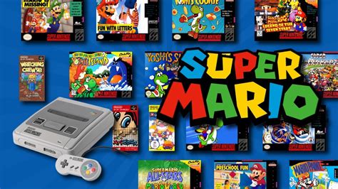 Todos los juegos de Mario Para SNES - YouTube