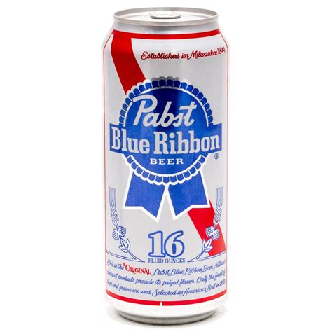 Pabst Blue Ribbon, Cans, 16oz | BeerCastleNY