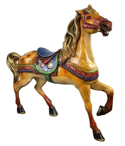 You Need This Vintage Carousel Horse For Your Home Decor | Vintage carousel, Carousel horses ...