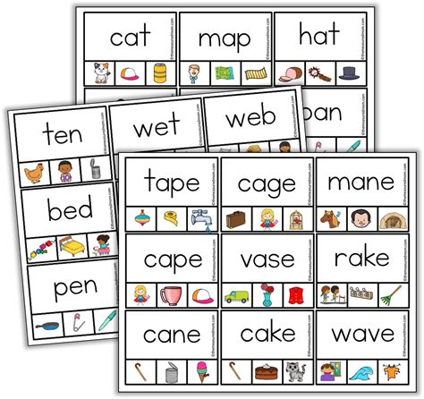 Cvc Words List Printable