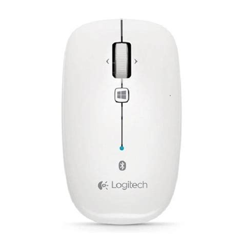 Logitech M557 Bluetooth Wireless Mouse - Dark Gray / Pearl White