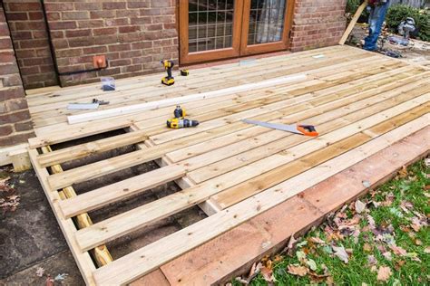 How to Build a Simple Wooden Deck | WoodworkingTalk.com