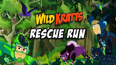 Wild Kratts Rescue Run - Collect Wild Animals & Learn! - Fun Learning Game For Kids HD - YouTube