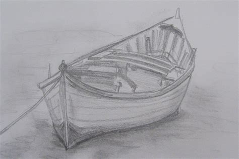 Row Boat Sketch at PaintingValley.com | Explore collection of Row Boat Sketch