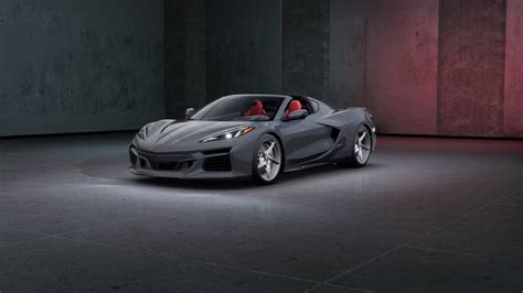 Sea Wolf Gray Tri-Coat 2024+ Chevrolet Corvette E-Ray Pictures | 2024 ...