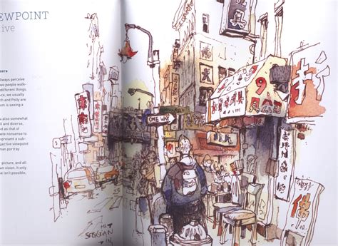 Urban Sketching Watercolor at PaintingValley.com | Explore collection ...