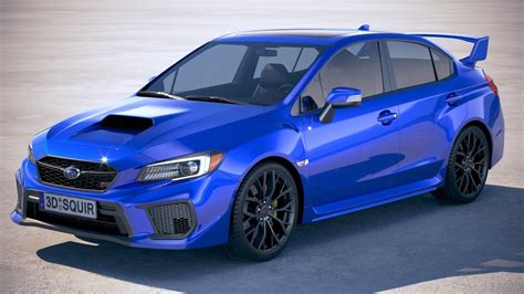 3D Subaru WRX STI s209 2019 | CGTrader