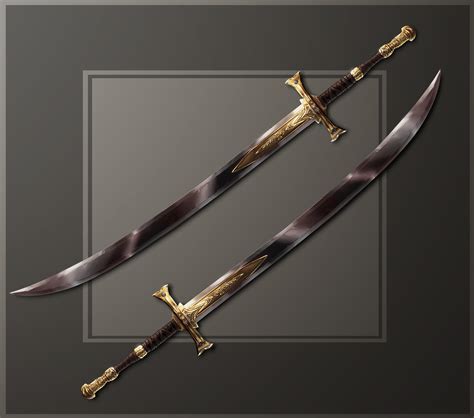 ArtStation - [COMMISSION] Zanbato sword design