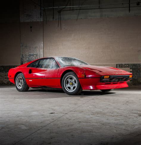 A Rare Ferrari 308 GTB "Vetroresina" That Was Found In A Collapsed Barn