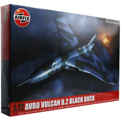 Airfix Avro Vulcan B2 Black Buck Military Aircraft Model Kit Scale 1/72