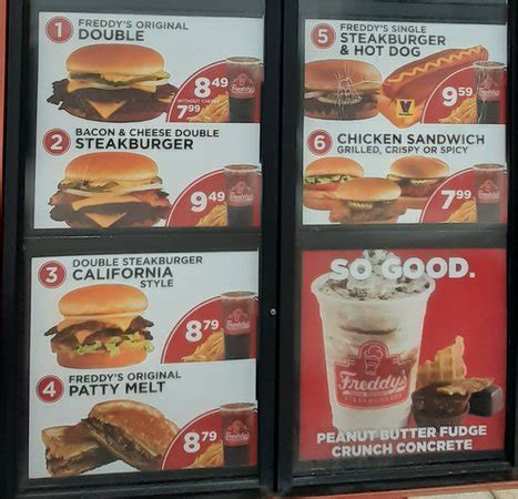 FREDDY S FROZEN CUSTARD & STEAKBURGERS, Katy - Menu, Prices & Restaurant Reviews - Tripadvisor