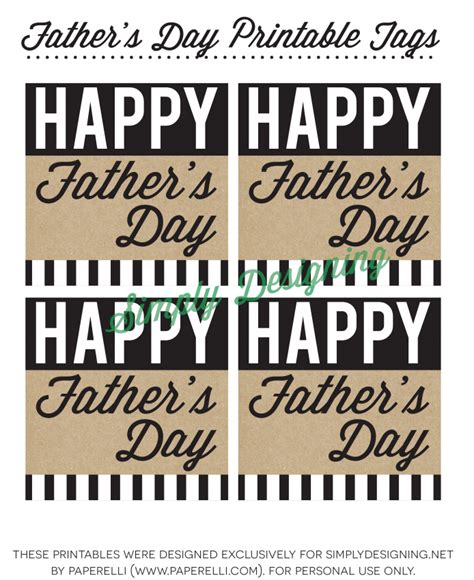 Father's Day Gift Printable