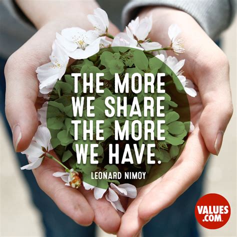 “The more we share the more we have.” | The Foundation for a Better Life