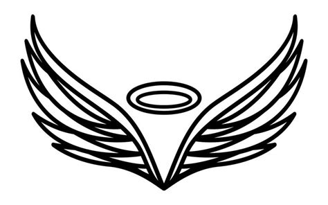 Angel Wings 551324 Vector Art at Vecteezy