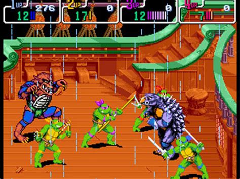 Teenage Mutant Ninja Turtles IV: Turtles in Time (1992) by Konami SNES game