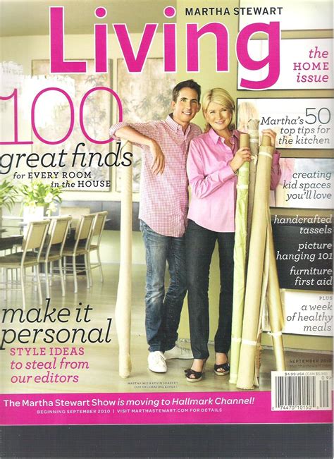 Martha Stewart Living Magazine (100 great finds for every room in the ...