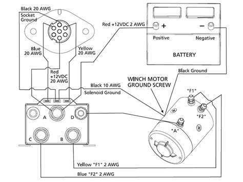 Warn Winch Solenoid Wiring Diagram