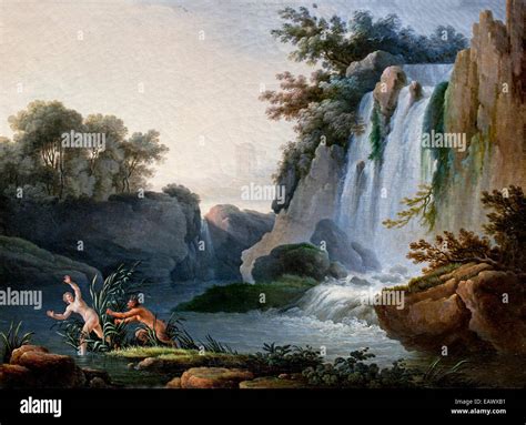 Pan and Syrinx ( Greek Mythology ) Jean Henry - Henry D`Arles 1734 - 1784 France French Stock ...