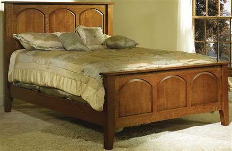 Carlisle Shaker Bed | Amish Solid Hardwood Bed | Custom Bed