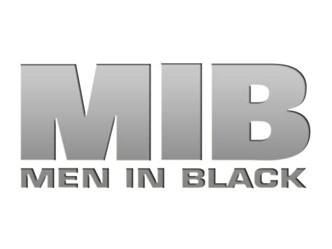 Men in black logo PNG