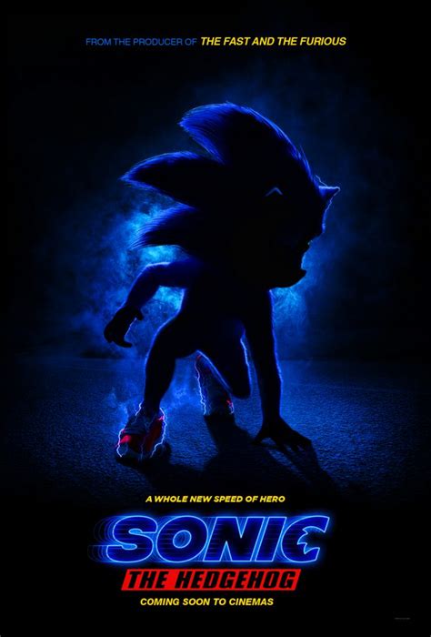 First Poster Arrives For The 'Sonic The Hedgehog' Movie