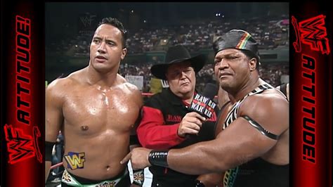 Rocky Maivia after joining Nation of Domination | WWF RAW (1997) - YouTube