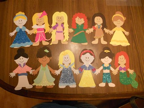 Disney Princess Paper Doll Craft | Crafts | Pinterest | Doll crafts, Princess and Dolls