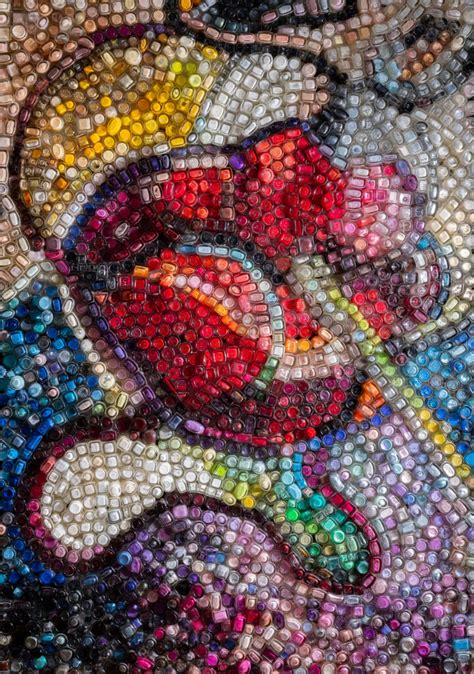 Glass Blowing: art made of used cosmetics — Artist Agne Kisonaite