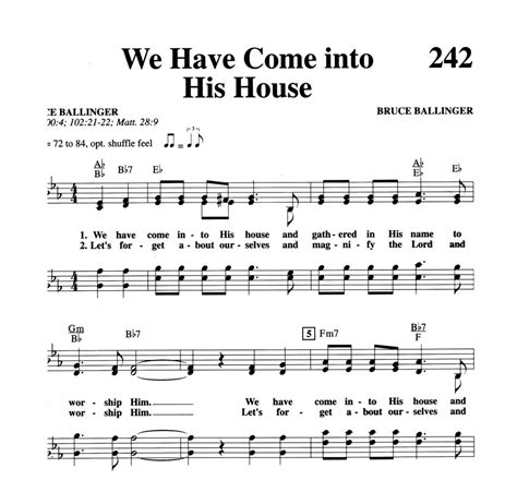 We Have Come Into This House – New Rochelle UMC Choir