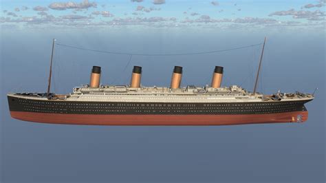 3D RMS Titanic Model | CGTrader