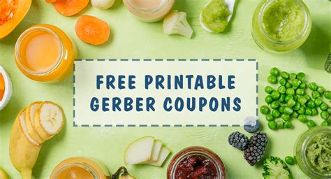 Gerber Baby Food Coupons - Couponing 101