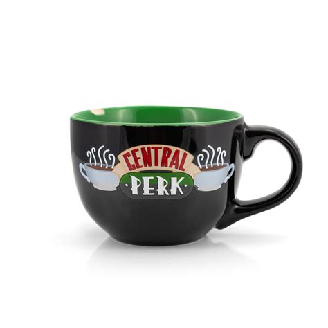 Friends Central Perk Ceramic Mug, Large Mug for Soups & More, Holds 24 Ounces - Walmart.com