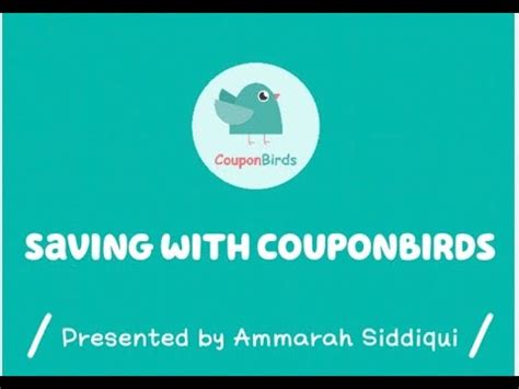 How To Use Couponbirds - 07/2021