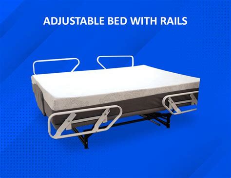 Adjustable Beds with Rails-Different Options