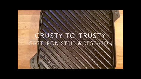 Cast Iron Restoration - YouTube