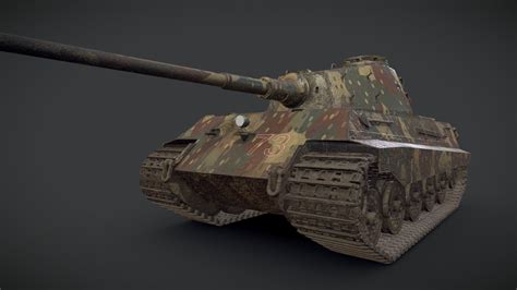 Tank Tiger 2 - Download Free 3D model by TimeTo3D (@maximus0075550 ...