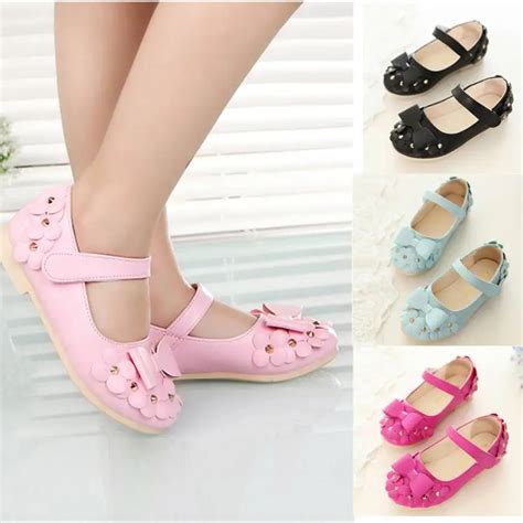 10 Size!! 2017 Summer New Flat Baby Girls Shoes Baby Girl Sandals Flowers Bowknot Sandals Soft ...