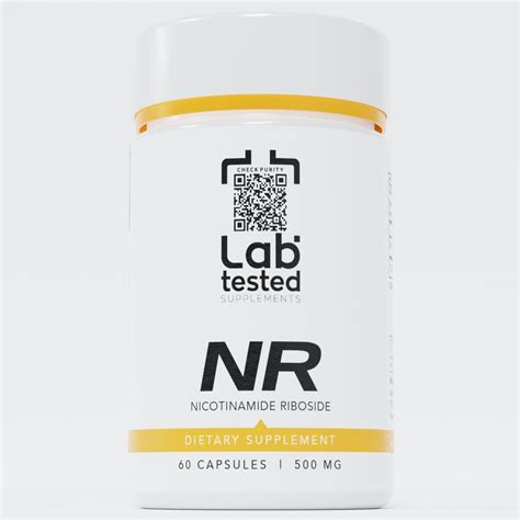 (NR) Nicotinamide Riboside - 60 500mg capsules – Lab Tested Supplements