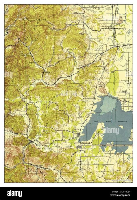 Elmira, Oregon, map 1942, 1:62500, United States of America by Timeless Maps, data U.S ...