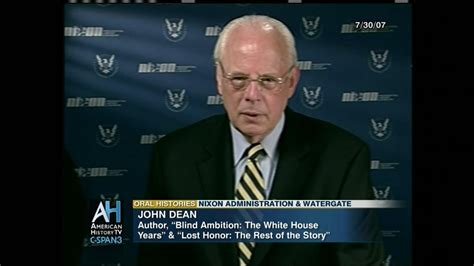 John Dean Oral History Interview, Part 1 | C-SPAN.org