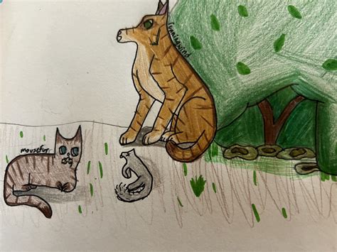 Mousefur and Runningwind!! | Warrior Cats