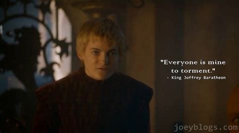 Joffrey quotes | Joffrey baratheon, King joffrey, Best shows ever