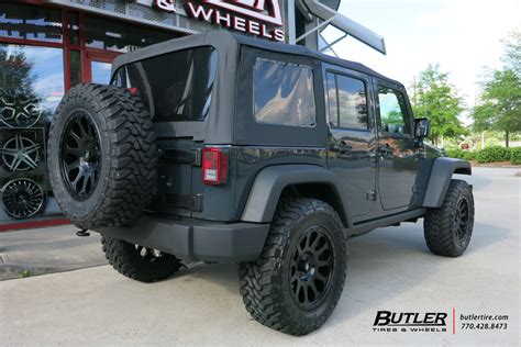 Jeep Wrangler with 20in Fuel Vector Wheels exclusively from Butler ...