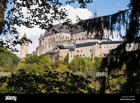 Vianden Castle, Luxembourg Stock Photo - Alamy