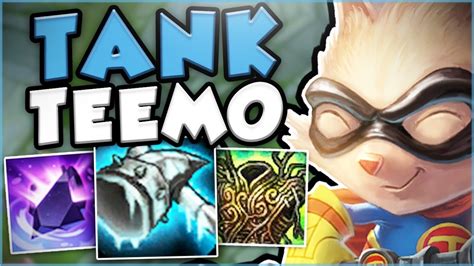 THIS NEW TANK TEEMO BUILD WILL TILT YOUR ENEMIES SO MUCH! TANK TEEMO ...