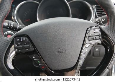 Car Interior Steering Wheel Stock Photo 1521073442 | Shutterstock