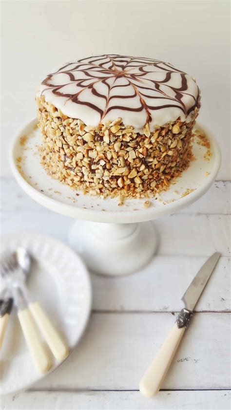 Chocolate Esterhazy Torte (Hazelnut & Chocolate Layer Cake) - Domestic Gothess