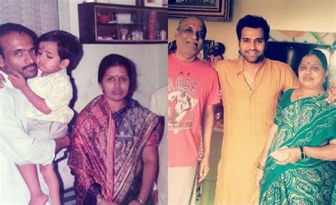 Rohit Sharma Parents- Father and Mother Name, Age, Profession, Photos ...