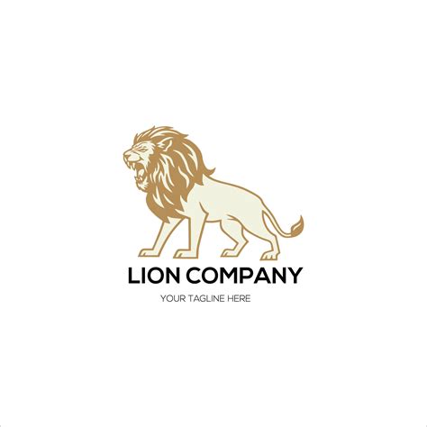 Lion brand logo design 35347328 Vector Art at Vecteezy