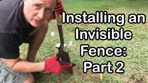 How I Easily Installed an Invisible Fence on a Saturday | Part 2 - YouTube